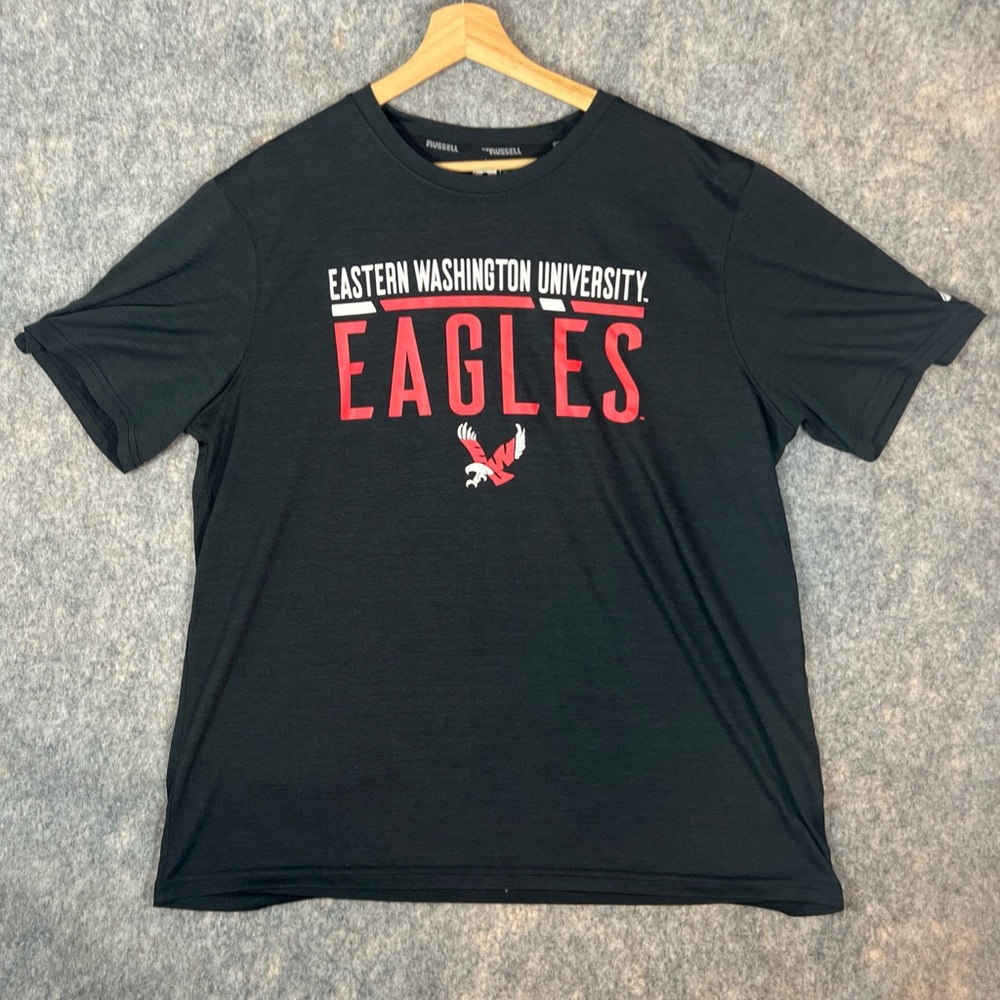 Eastern Washington Eagles Russell Athletic Performance Shirt Men’s XL Black NCAA